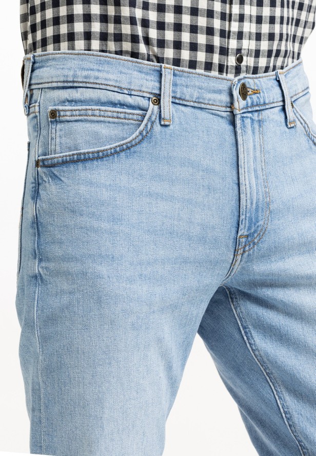 LEE DAREN ZIP FLY MĘSKIE SPODNIE JEANSOWE JEANSY DŻINSY BLUE SKY LIGHT L707ICC25 112331697