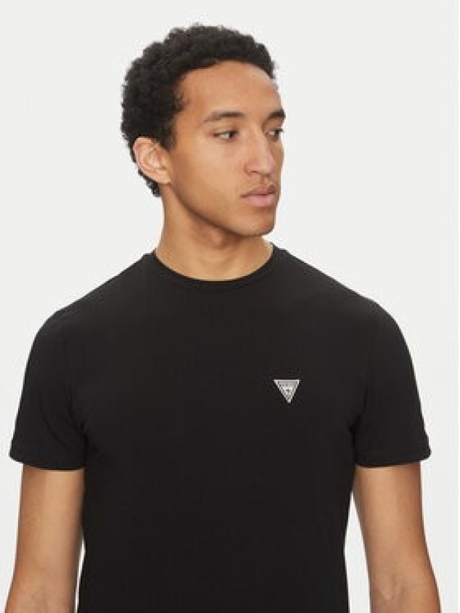 Guess T-Shirt U5GM11 K6YW1 Czarny Regular Fit