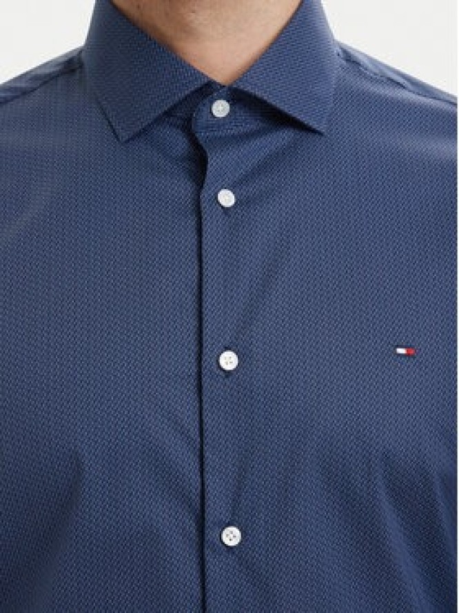 Tommy Hilfiger Koszula MW0MW43756 Granatowy Regular Fit