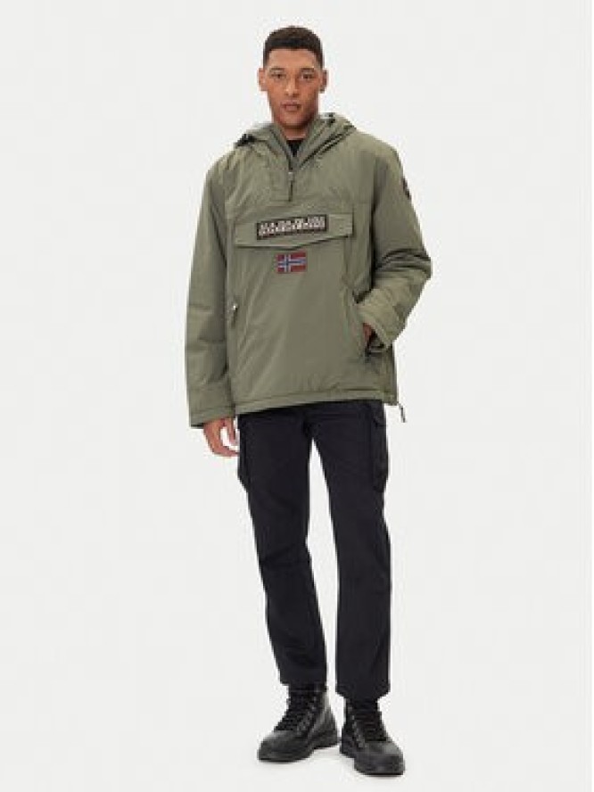 Napapijri Kurtka anorak Rainforest Pocket 2 NP0A4GMD Zielony Regular Fit