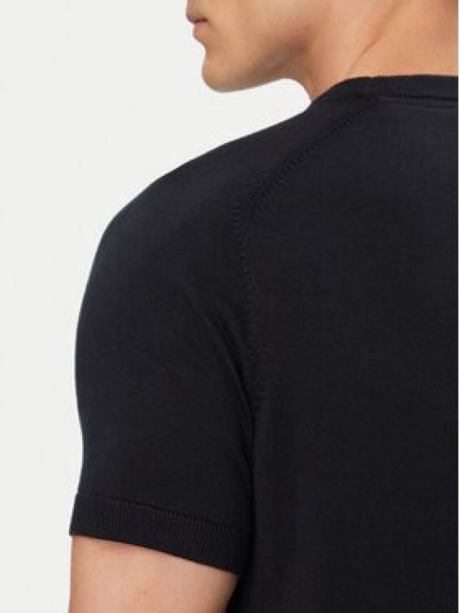 Bugatti T-Shirt 7200-15534E Granatowy Regular Fit