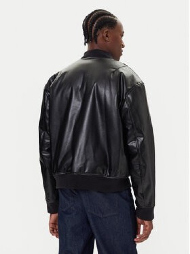 Versace Jeans Kurtka bomber 79GAS407 Czarny Regular Fit