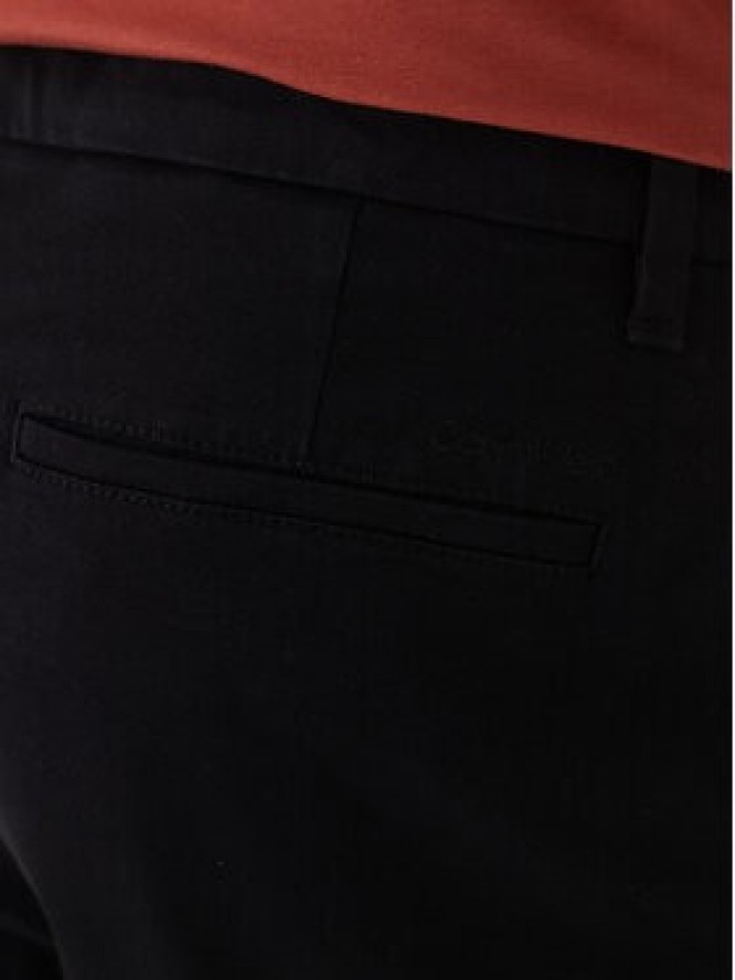 Calvin Klein Szorty materiałowe LV04LF601G Czarny Regular Fit