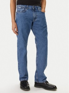 Guess Jeans Jeansy M5YA1B D633A Niebieski Straight Fit