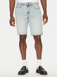 Calvin Klein Jeans Szorty jeansowe J30J327185 Niebieski Regular Fit