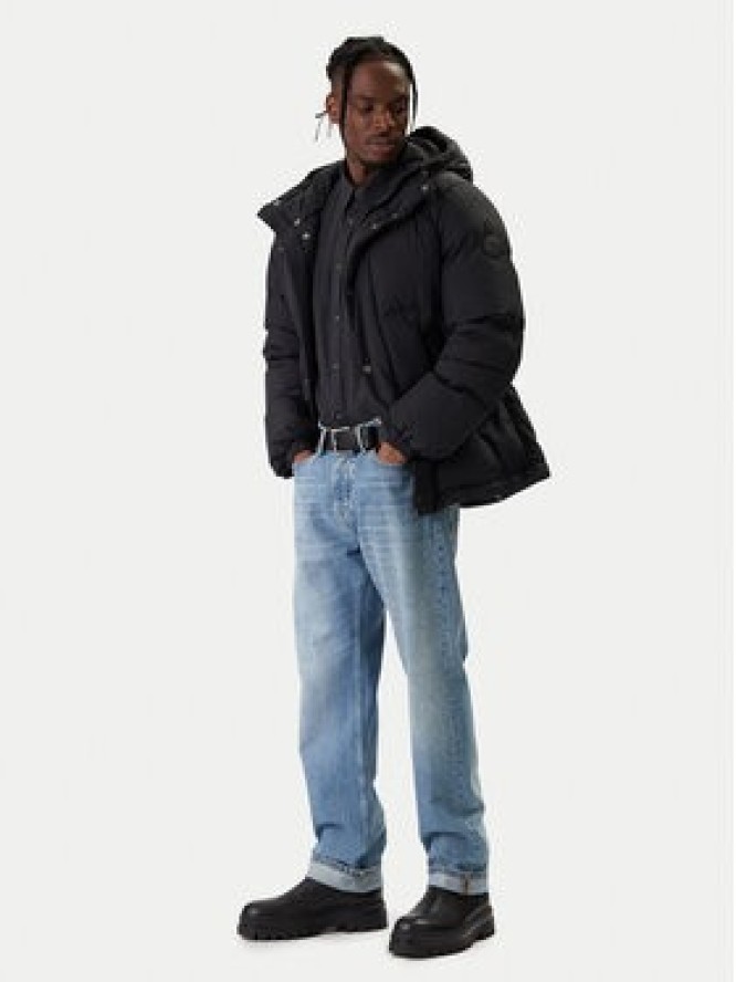 Gant Kurtka puchowa 7006567 Czarny Regular Fit
