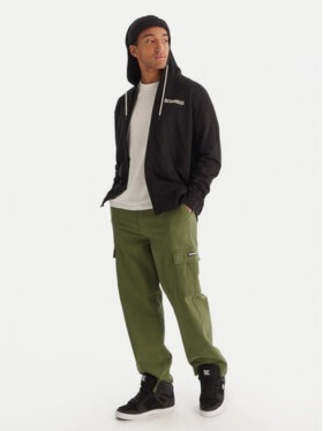 DC Shoes Spodnie cargo Worker Baggy Chino Cargo EDYNP03170 Zielony Relaxed Fit