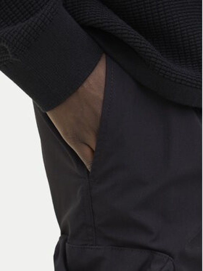 Jack & Jones Szorty materiałowe Cole 12269386 Czarny Cargo Fit