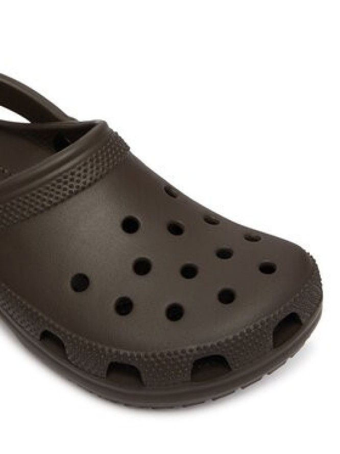 Crocs Klapki Classic 10001 Brązowy ciemny