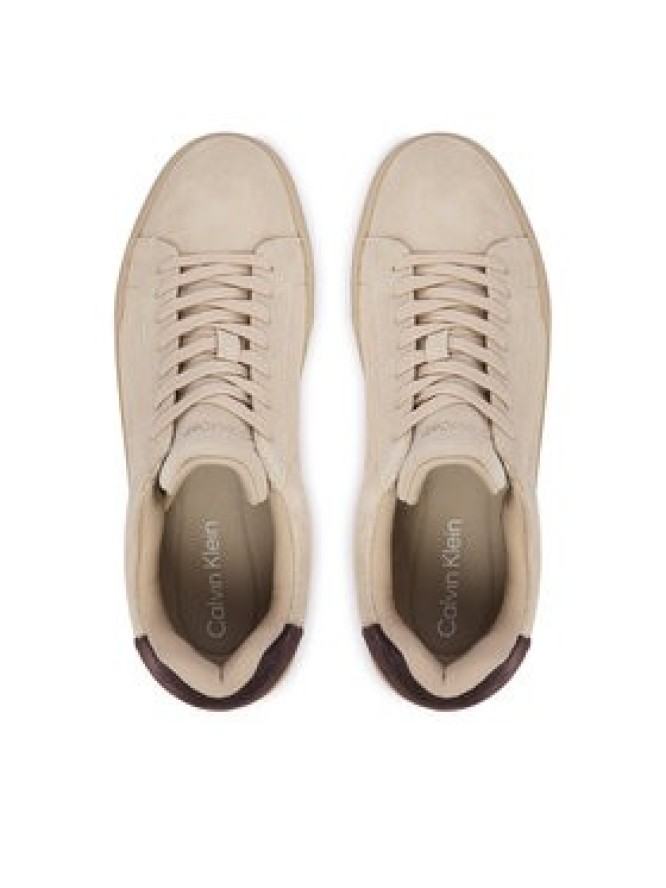 Calvin Klein Sneakersy Chunky Cupsole Laceup Su YM0YM01453 Beżowy