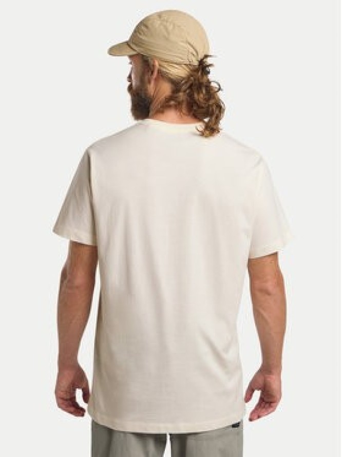 Jack Wolfskin T-Shirt Essential 1808382 Écru Regular Fit