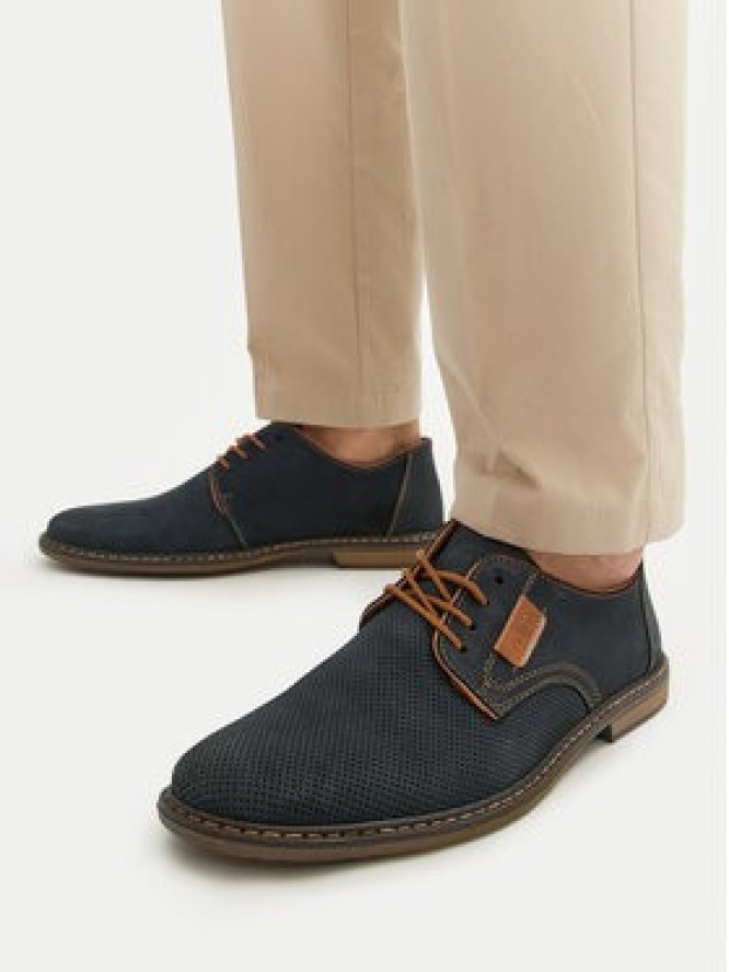 Rieker Półbuty 13439-14 Granatowy