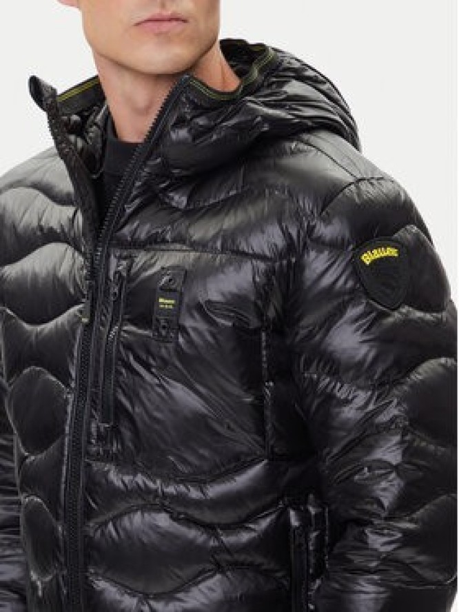 Blauer Kurtka puchowa 25WBLUC03074 Czarny Regular Fit