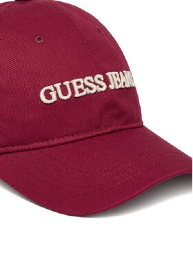 Guess Jeans Czapka z daszkiem CWBEO-GJ-U3-007-SS26 Bordowy