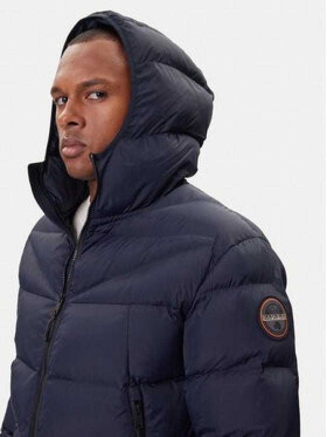 Napapijri Kurtka zimowa A-Molveno NP0A88V2 Granatowy Regular Fit