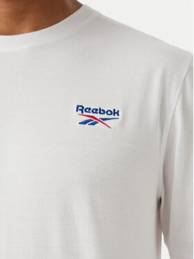 Reebok Longsleeve Feliks RK25738CCM Biały Regular Fit