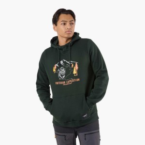 Bluza Z Kapturem Mężczyzna Forest Oddychający