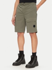 C.P. Company Szorty materiałowe 18CMBE172A006439G Szary Relaxed Fit