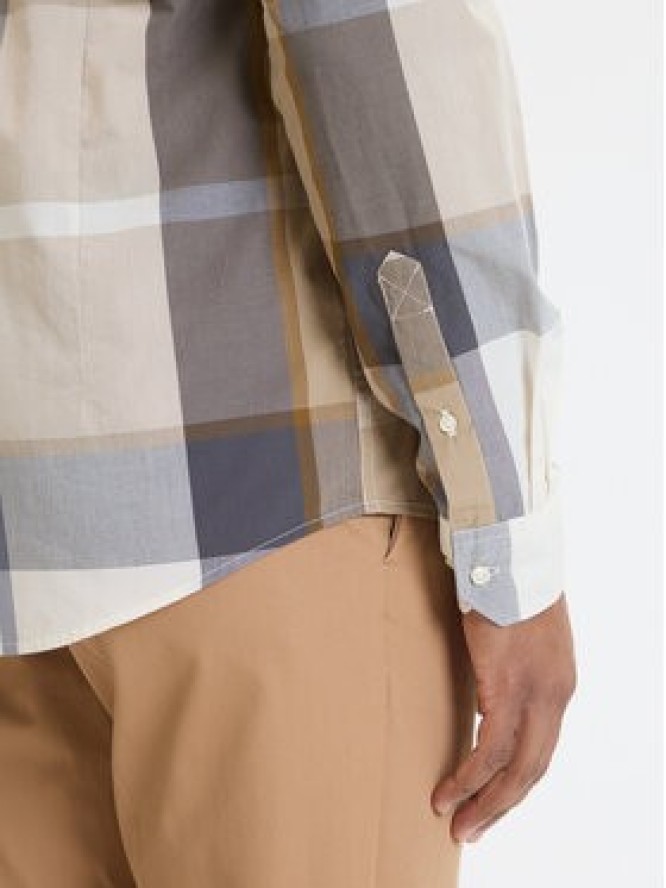 Barbour Koszula Harris MSH5071TN88 Beżowy Tailored Fit