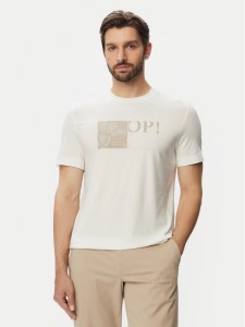 JOOP! T-Shirt Jj-Gislan 30103405 Kremowy Regular Fit