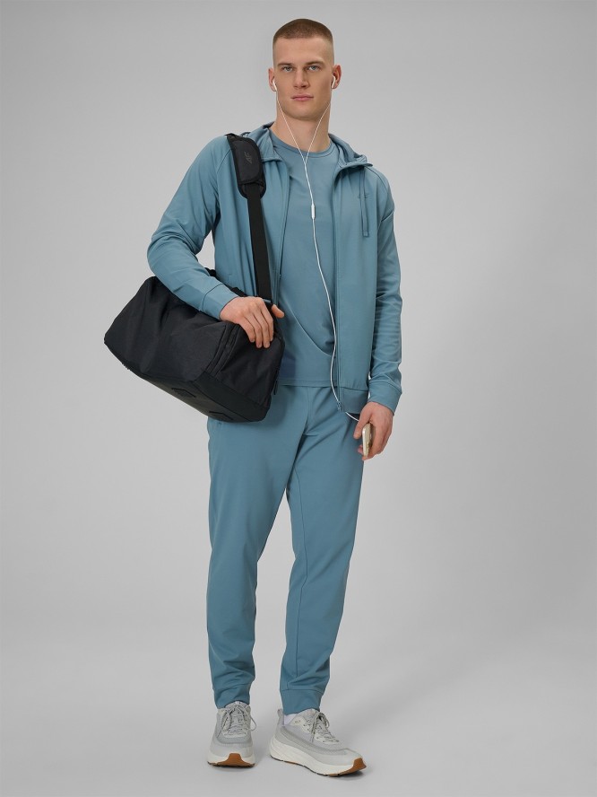 4F Bluza treningowa regular szybkoschnąca męska - granatowa 3XL