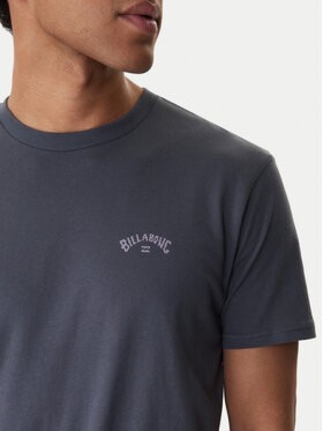 Billabong T-Shirt Arch Wave C1SS65BIP2 Szary Regular Fit
