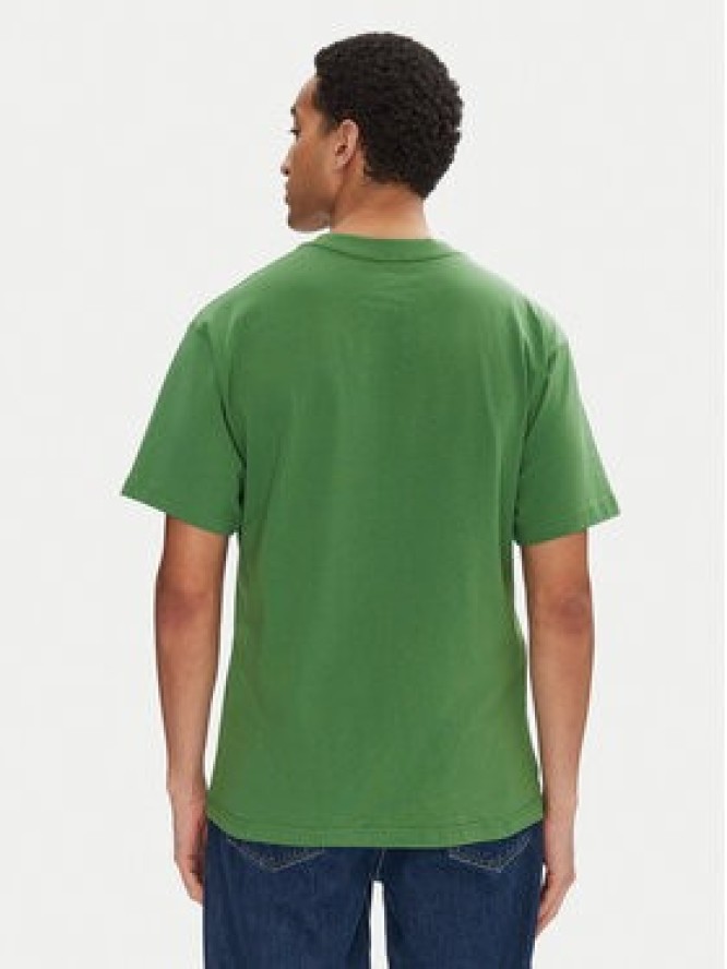 Vans T-Shirt Left Chest II VN000P1P Zielony Loose Fit