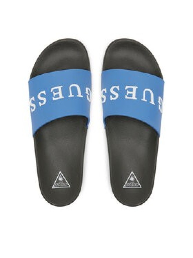 Guess Klapki F5GZ06 BB00F Niebieski