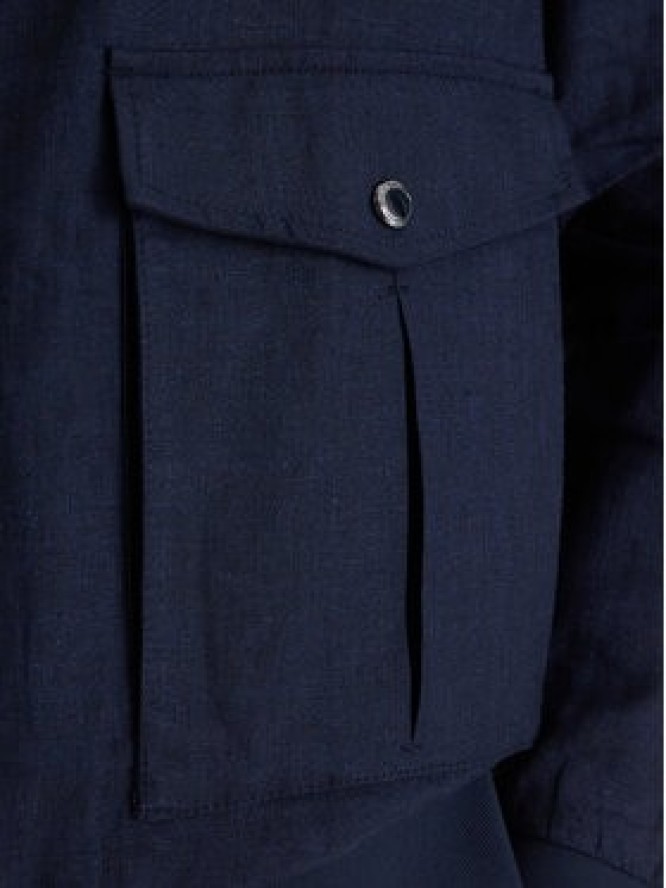 Bugatti Kurtka bomber 171300-11045 Granatowy Regular Fit