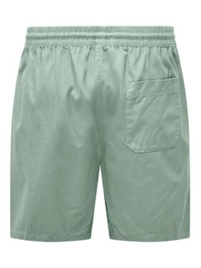 Only & Sons Szorty materiałowe Tel 22027949 Zielony Regular Fit