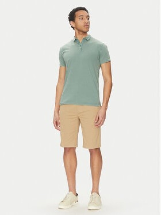 Blend Szorty materiałowe 20718156 Beżowy Regular Fit