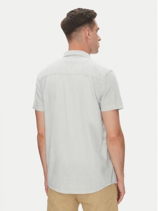 INDICODE Koszula Giulionus 20-402 Szary Regular Fit