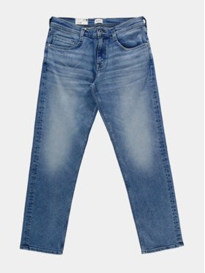 Mustang Jeansy Denver 1014878 Granatowy Straight Fit