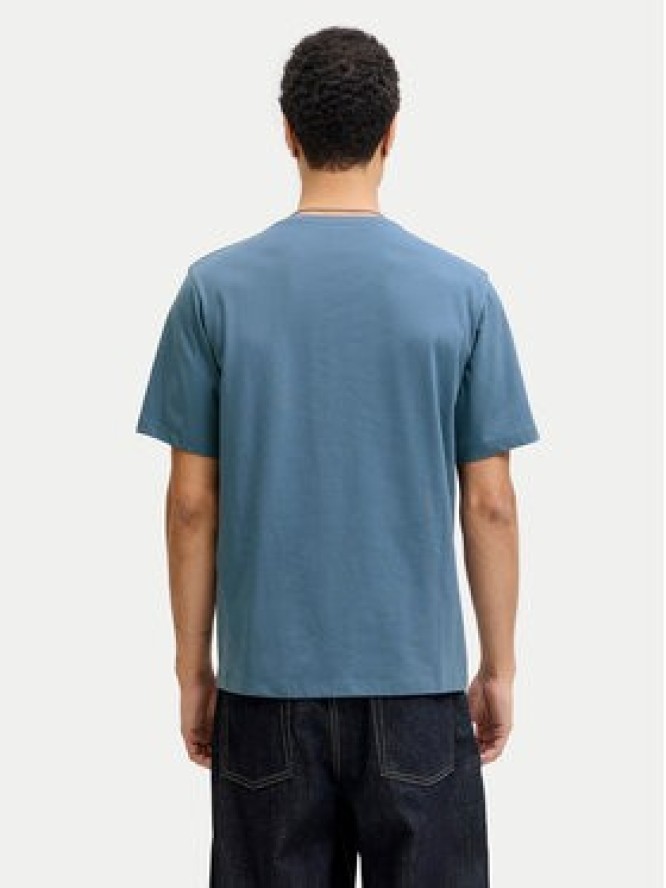 Jack & Jones T-Shirt Corp Graphic 12268415 Niebieski Regular Fit