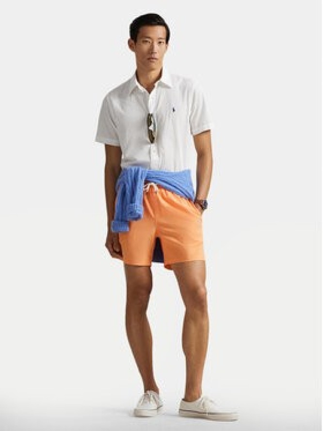 Polo Ralph Lauren Szorty kąpielowe 710957782507 Pomarańczowy Regular Fit