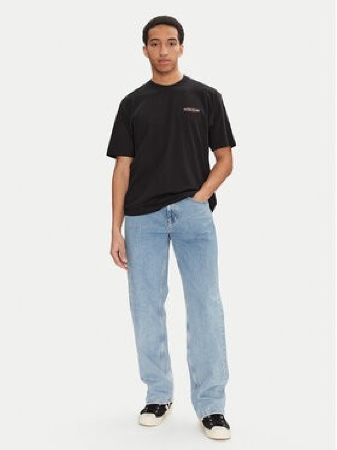 Guess Jeans T-Shirt M4BI75 K8FQ4 Czarny Oversize