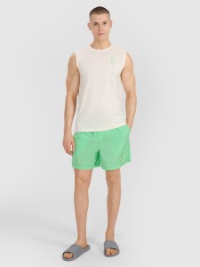 4F Spodenki casual męskie - zielone XXL