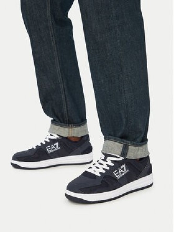 EA7 Emporio Armani Sneakersy 7X000898 AF28472 MZ069 Granatowy