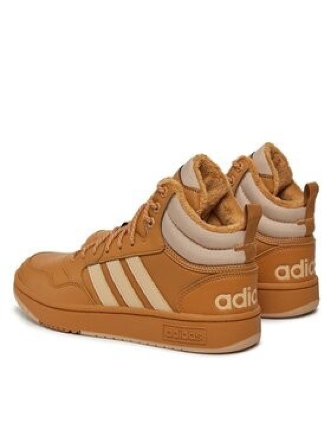 adidas Sneakersy Hoops 3.0 Mid IF2636 Brązowy