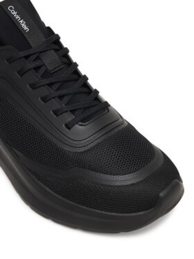 Calvin Klein Sneakersy Light Eva Run Lace Sock Mm HM0HM02164 Czarny