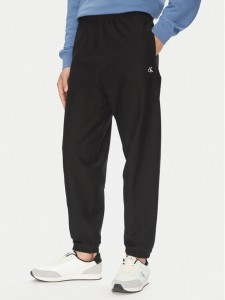 Calvin Klein Jeans Spodnie dresowe Premium LV04RC279G Czarny Regular Fit