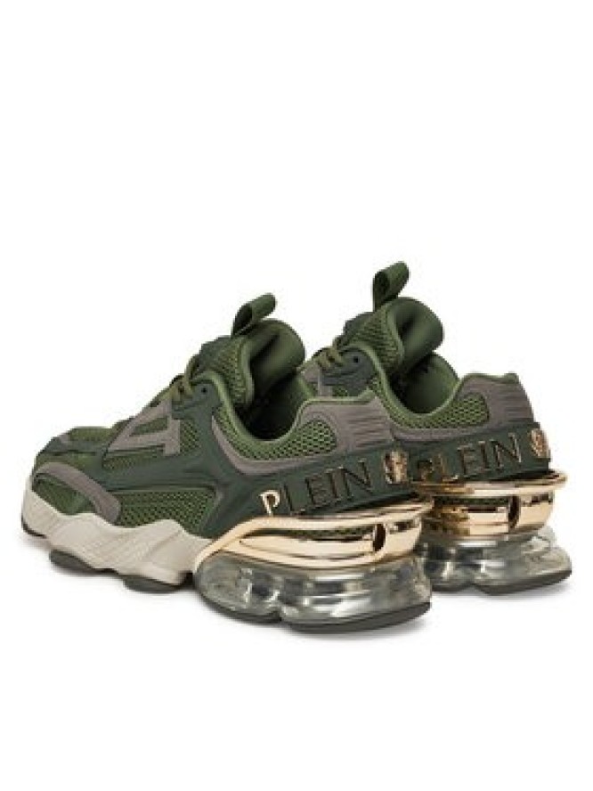 Plein Sport Sneakersy Thunderbeast // GEN.X.05 SAES USC0750 STE003N Zielony