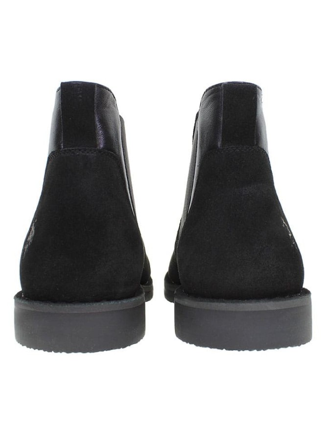 U.S. Polo Assn. Skórzane sztyblety w kolorze czarnym rozmiar: 44