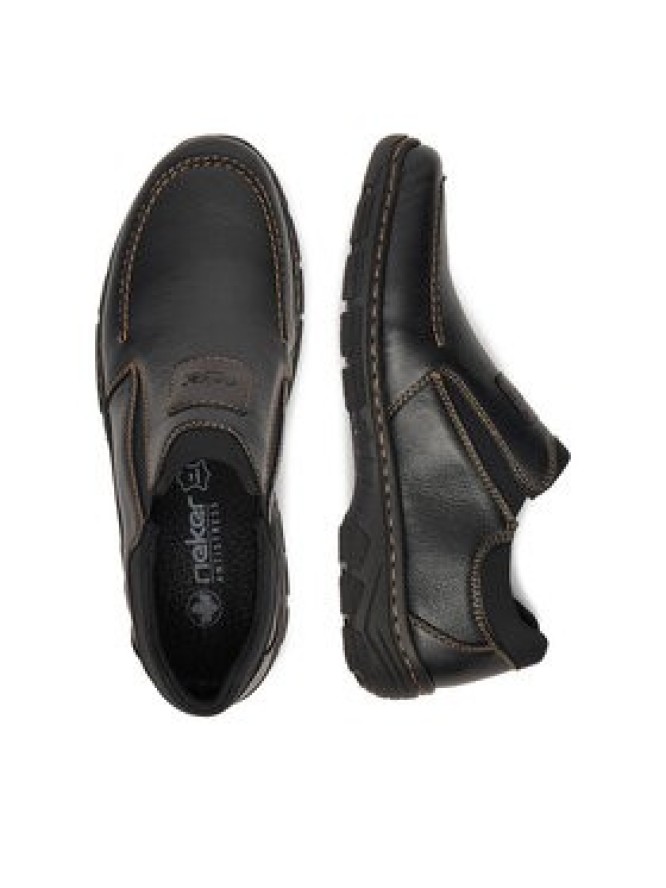 Rieker Półbuty 19961-03 Czarny