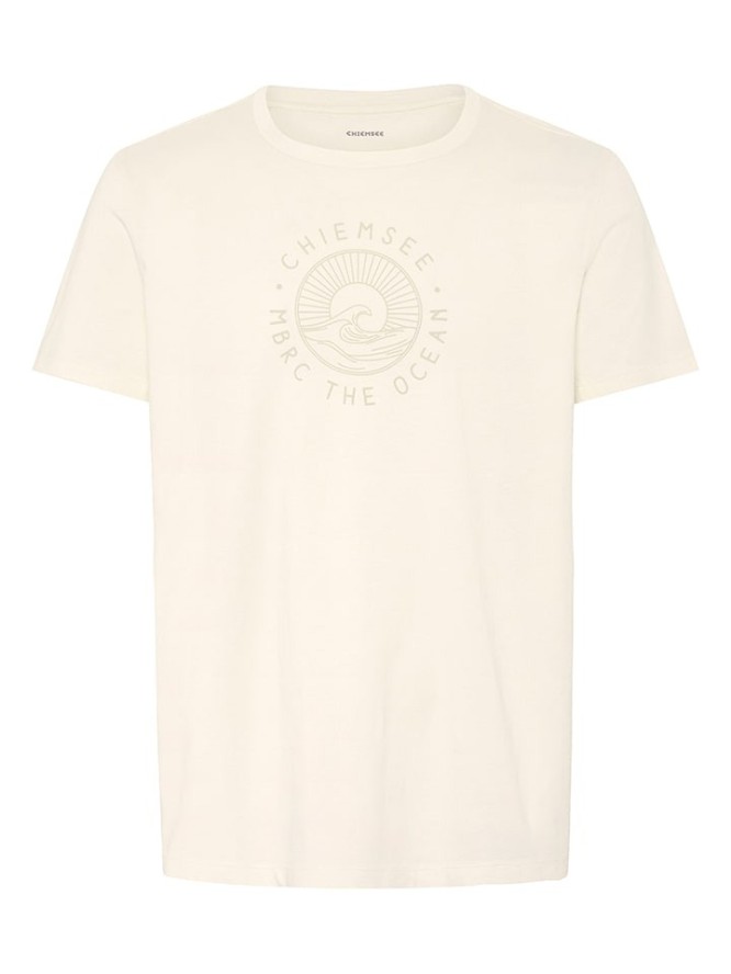 Chiemsee Koszulka "MBRC" w kolorze kremowym rozmiar: S