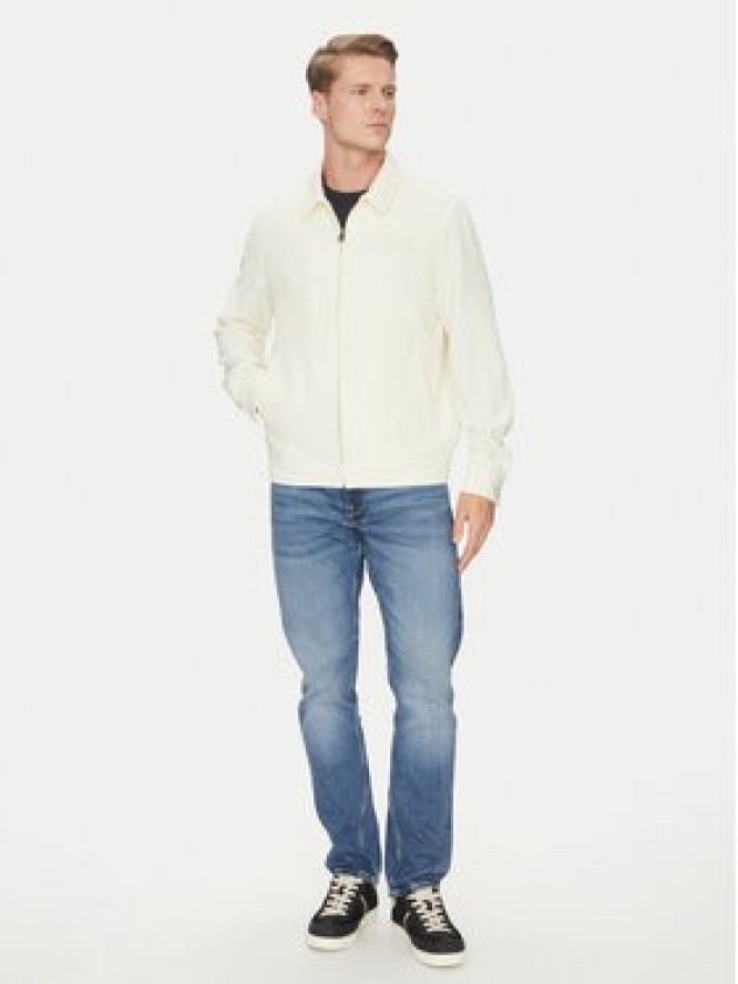 Guess Kurtka przejściowa M5GL38 WHAO2 Écru Regular Fit
