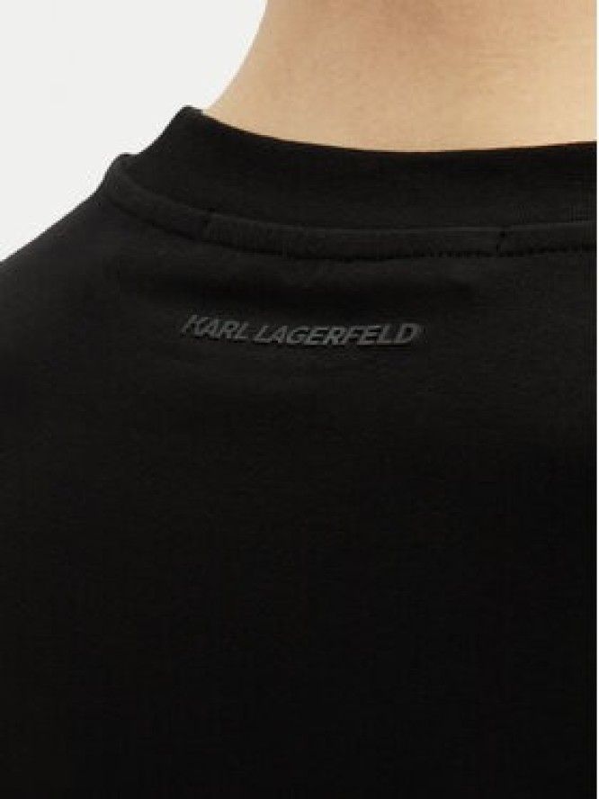 KARL LAGERFELD T-Shirt 755156 552235 Czarny Regular Fit