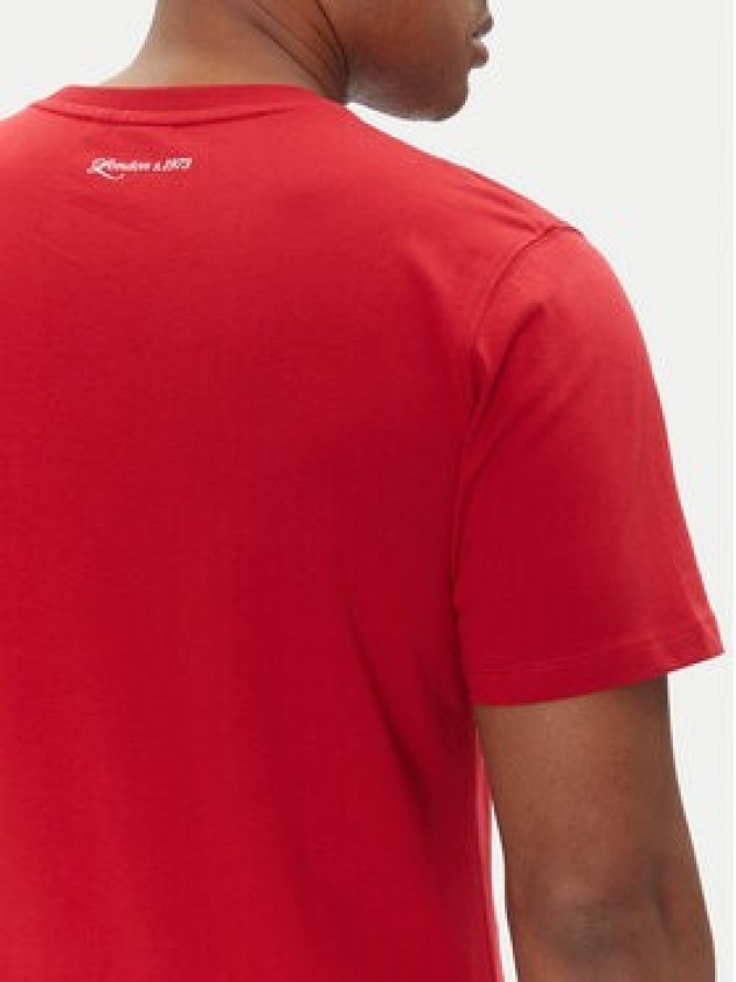 Pepe Jeans T-Shirt Daxton PM509786 Czerwony Regular Fit