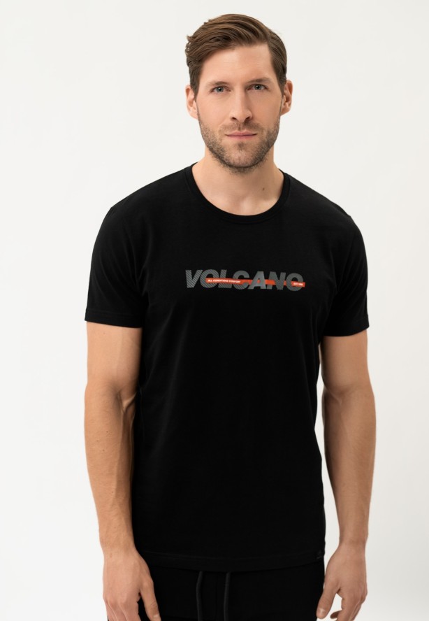 Bawełniany t-shirt T-NIGHT