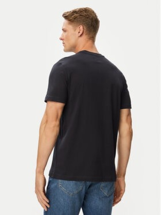 Beverly Hills Polo Club T-Shirt P-SS26M-TS1258 Granatowy Regular Fit